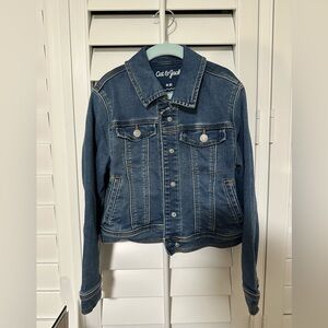 Cat & jack denim jacket size 8